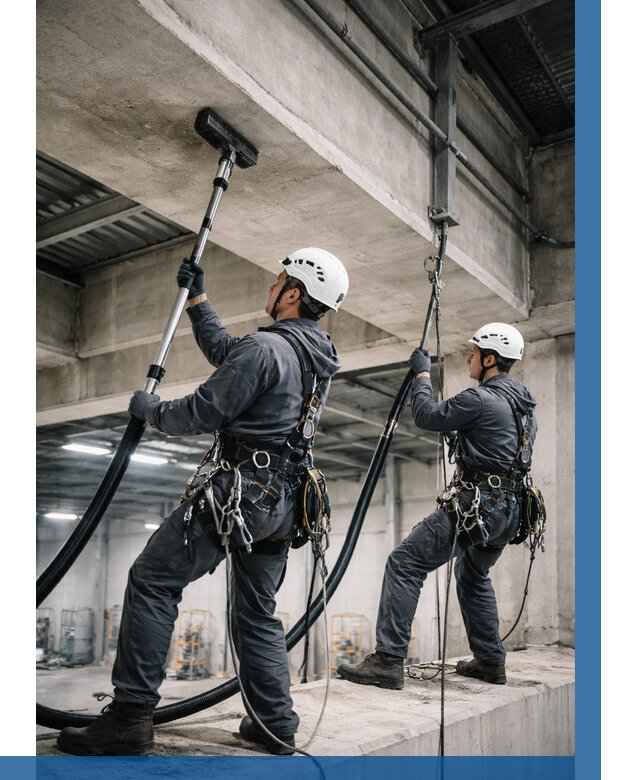 Обеспыливание потолочных конструкций в Бийске от 260 р. |ВЫСОТНИК-Бск