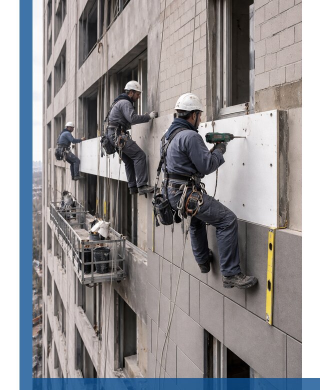 Монтаж фасадных термопанелей высокого качества в Бийске