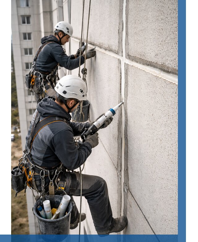 Герметизация межпанельных швов в Бийске от 727 р. | ВЫСОТНИК-Бск