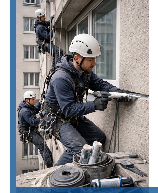 Герметизация швов лоджии в Бийске профессионально и надежно