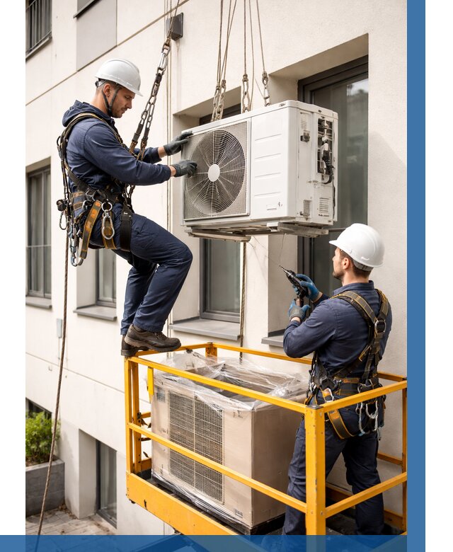 Демонтаж внешнего блока кондиционера в Бийске от 3635 р. | ВЫСОТНИК-Бск