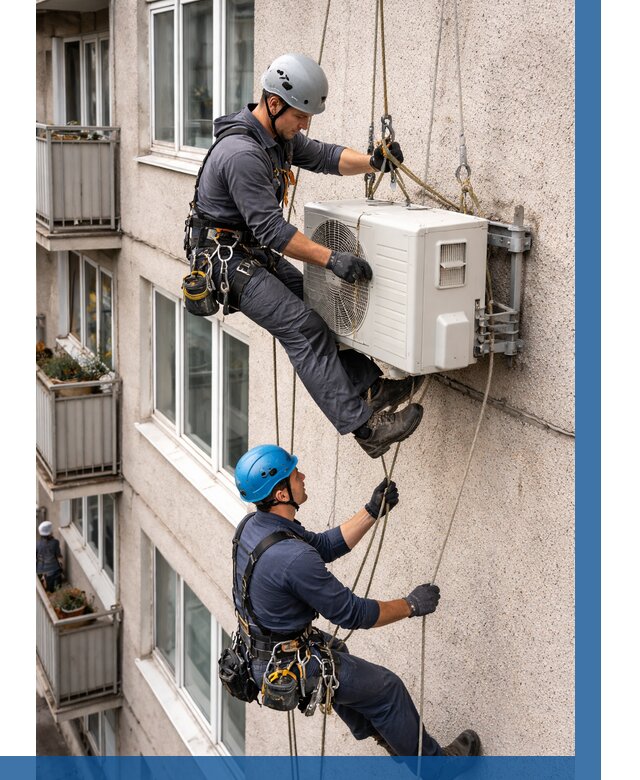 Перенос внешнего блока кондиционера в Бийске от 9348 р.| ВЫСОТНИК-Бск