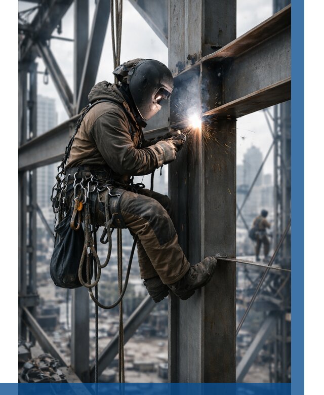 Высотные сварочные работы в Бийске от 3635 р. | ВЫСОТНИК-Бск