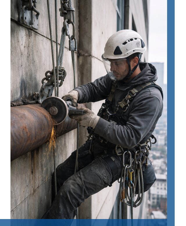 Резка металла на высоте в Бийске по цене от 4674 р. | ВЫСОТНИК-Бск