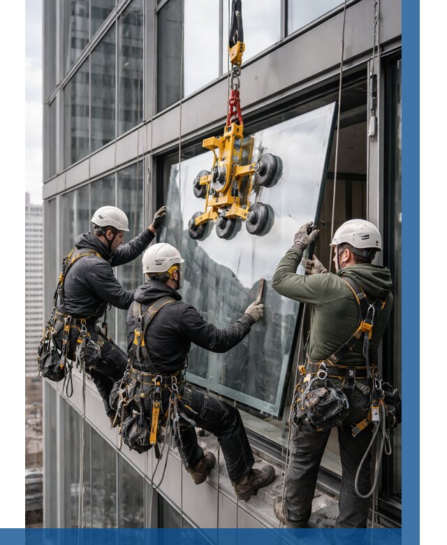 Фасадное остекление зданий под ключ в Бийске от 10387 р. | ВЫСОТНИК-Бск