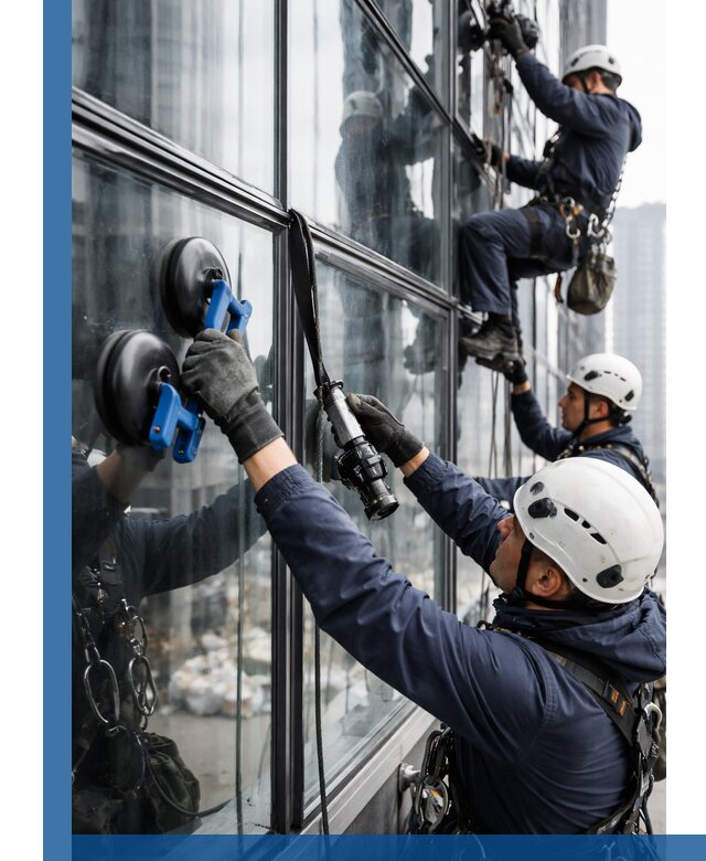 Радиусное остекление фасадов под ключ в Бийске с гарантиями