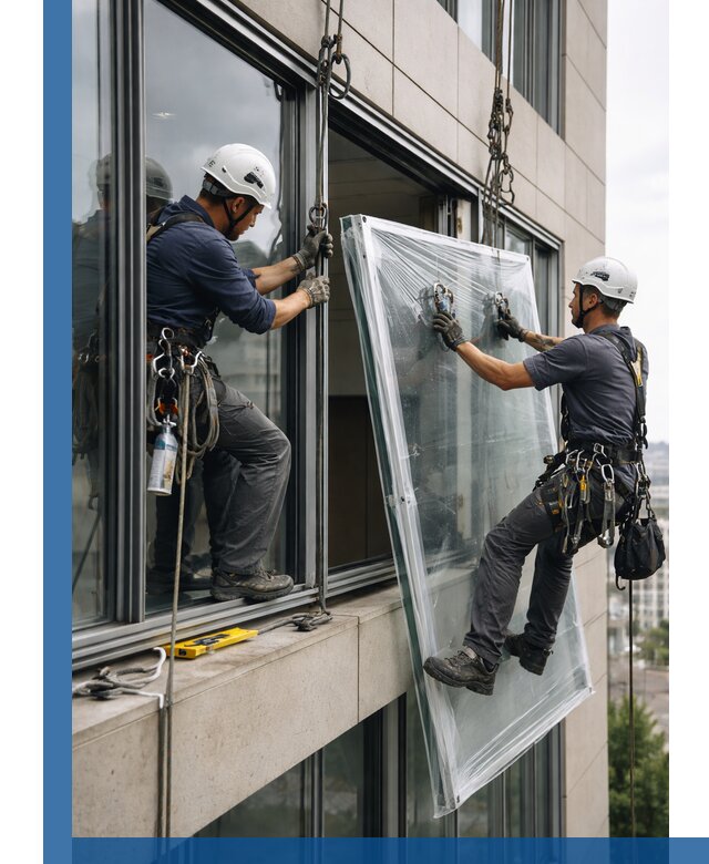 Профессиональная замена стекла в витраже в Бийске с гарантией