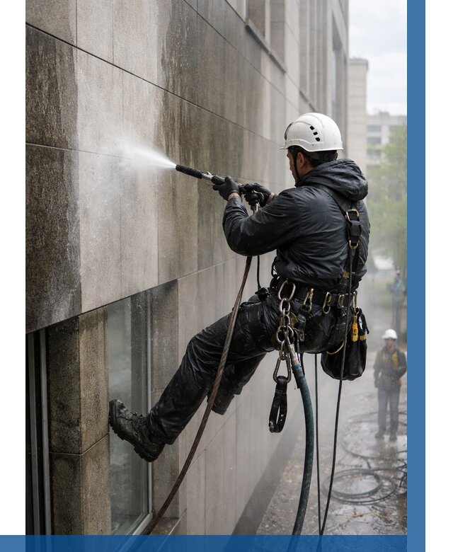 Гидроструйная очистка поверхностей в Бийске от 883 р. | ВЫСОТНИК-Бск