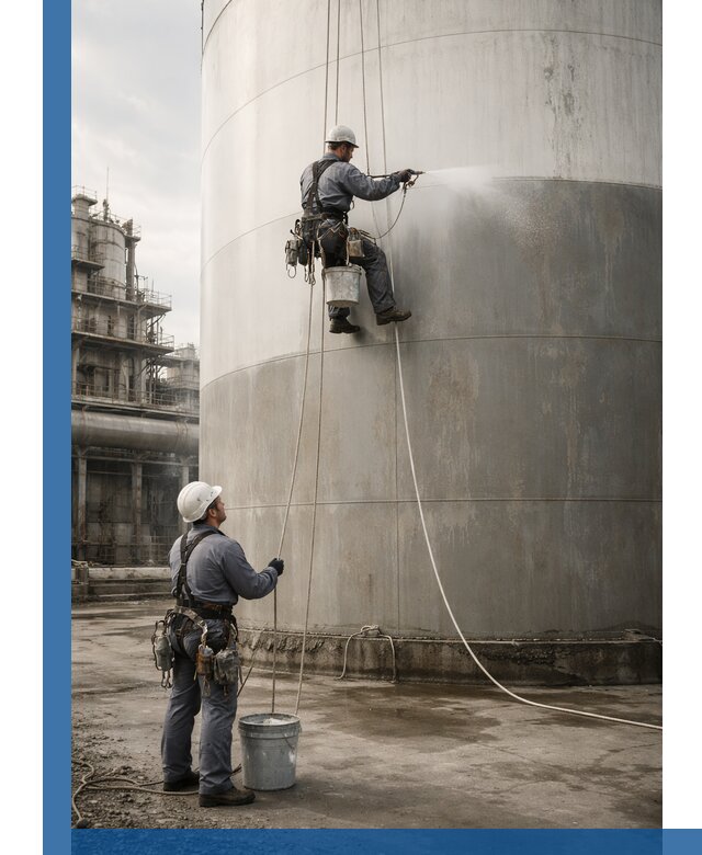 Покраска стальных резервуаров и емкостей в Бийске профессионально