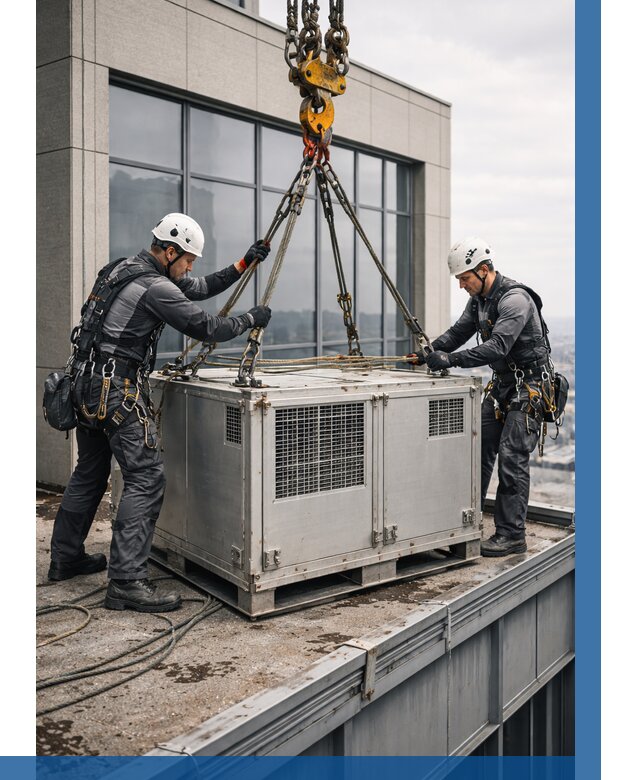 Такелажные работы на высоте в Бийске от 8310 р. | ВЫСОТНИК-Бск