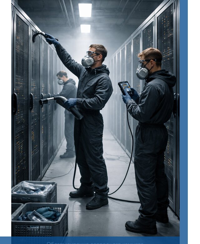 Обеспыливание серверной комнаты в Бийске от 4674 р. | ВЫСОТНИК-Бск