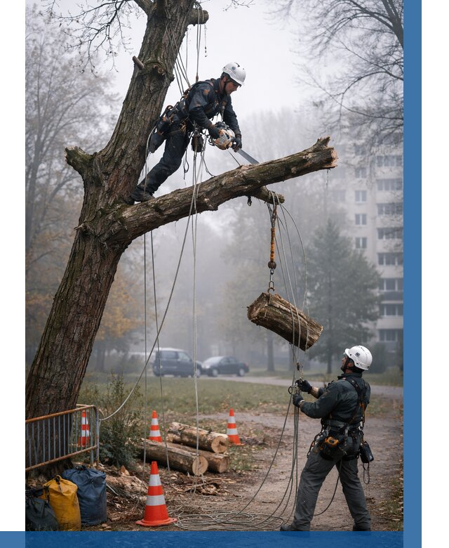 Удаление аварийных деревьев в Бийске от 15581 р. | ВЫСОТНИК-Бск