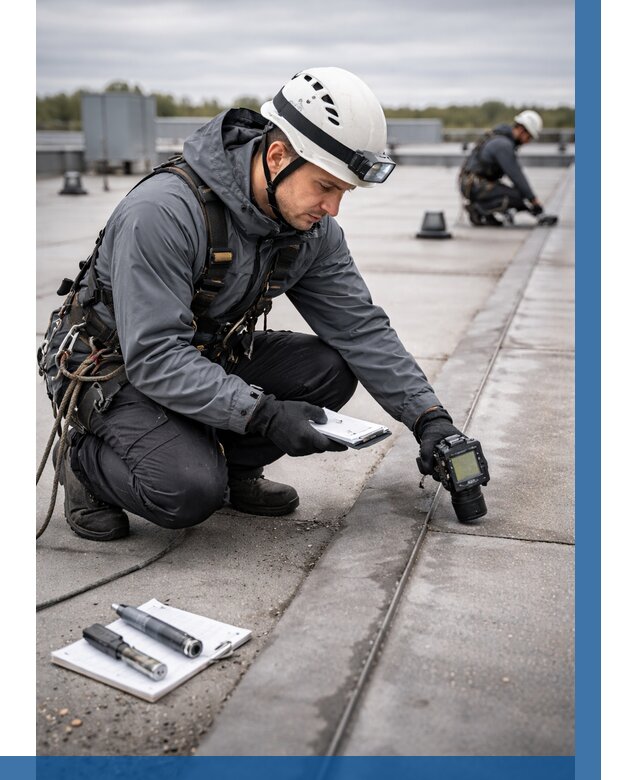 Обследование кровли на протечки в Бийске от 4674 р. | ВЫСОТНИК-Бск