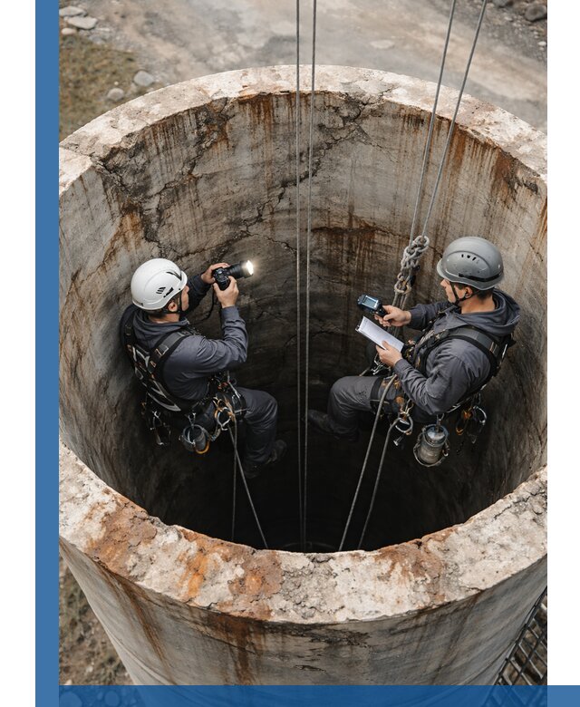 Обследование дымовой трубы: диагностика и оценка состояния в Бийске